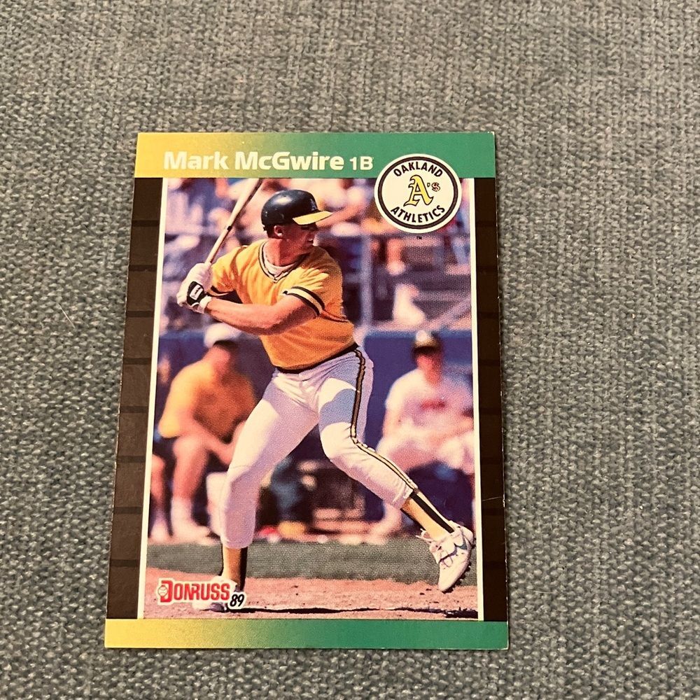 1989 Donruss Oakland A's Baseball Card Trading Card